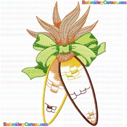 Carrot 22 Embroidery Design