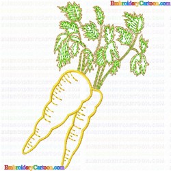 Carrot 23 Embroidery Design