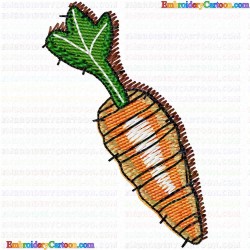 Carrot 3 Embroidery Design