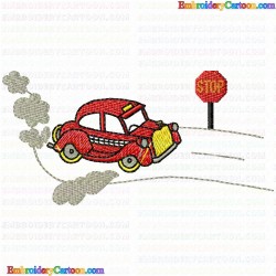 Cars 12 Embroidery Design