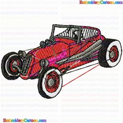 Cars 131 Embroidery Design