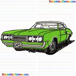 Cars 190 Embroidery Design