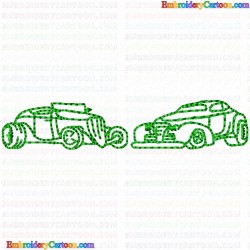 Cars 22 Embroidery Design