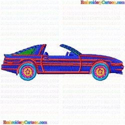 Cars 42 Embroidery Design