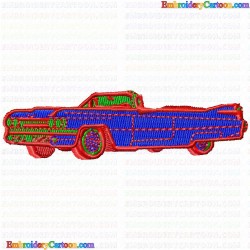 Cars 55 Embroidery Design