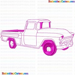 Cars 69 Embroidery Design