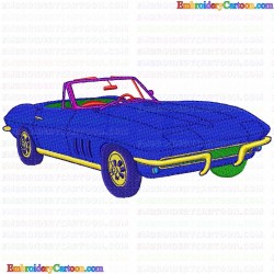 Cars 71 Embroidery Design