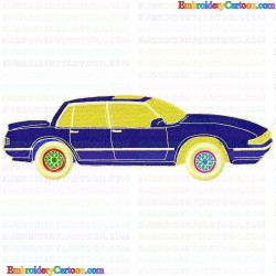 Cars 73 Embroidery Design