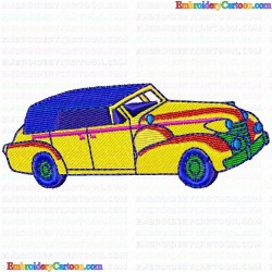 Cars 77 Embroidery Design