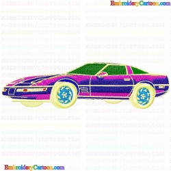 Cars 83 Embroidery Design