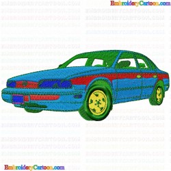 Cars 84 Embroidery Design