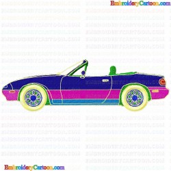 Cars 86 Embroidery Design