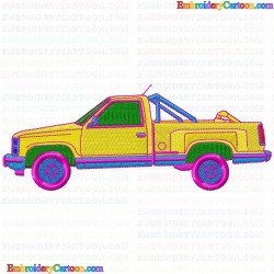 Cars 87 Embroidery Design