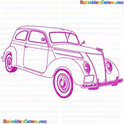 Cars 93 Embroidery Design