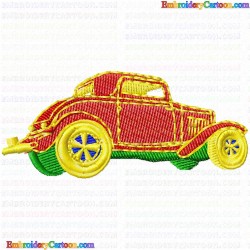 Cars 95 Embroidery Design