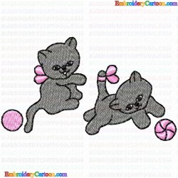 Cats 101 Embroidery Design