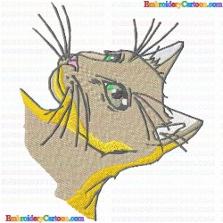 Cats 10 Embroidery Design