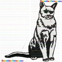 Cats 129 Embroidery Design