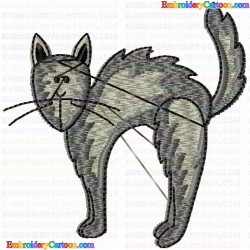 Cats 14 Embroidery Design