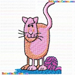 Cats 150 Embroidery Design