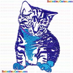 Cats 158 Embroidery Design