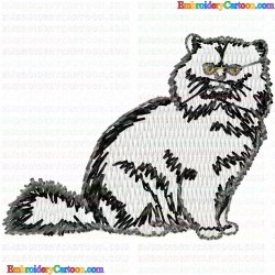 Cats 201 Embroidery Design