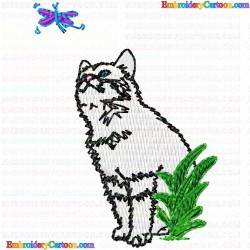 Cats 202 Embroidery Design