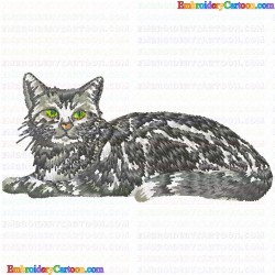 Cats 21 Embroidery Design