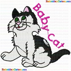 Cats 225 Embroidery Design