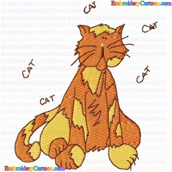 Cats 229 Embroidery Design