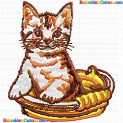 Cats 22 Embroidery Design