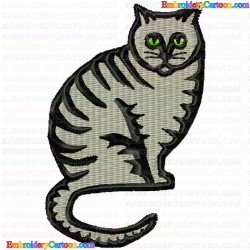 Cats 246 Embroidery Design