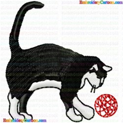 Cats 256 Embroidery Design