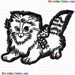 Cats 260 Embroidery Design