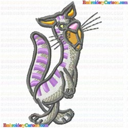 Cats 262 Embroidery Design