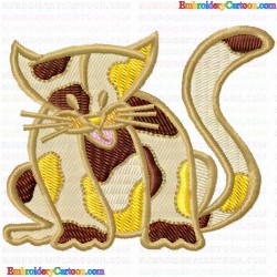 Cats 264 Embroidery Design