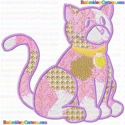 Cats 299 Embroidery Design