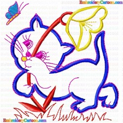 Cats 40 Embroidery Design