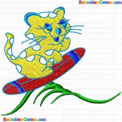 Cats 41 Embroidery Design