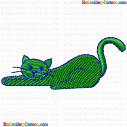 Cats 47 Embroidery Design