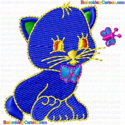 Cats 48 Embroidery Design