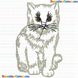 Cats 55 Embroidery Design