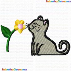 Cats 6 Embroidery Design