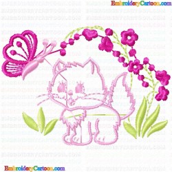 Cats 88 Embroidery Design