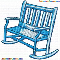 Chairs 11 Embroidery Design