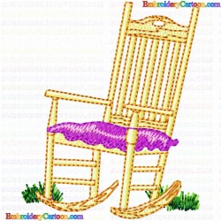 Chairs 15 Embroidery Design