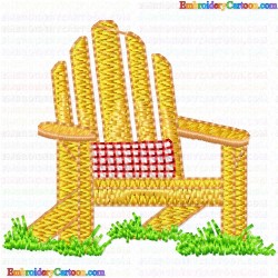 Chairs 21 Embroidery Design