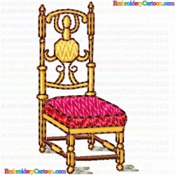 Chairs 39 Embroidery Design