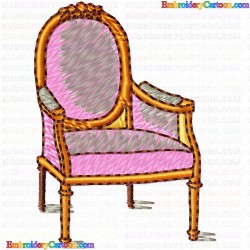 Chairs 41 Embroidery Design