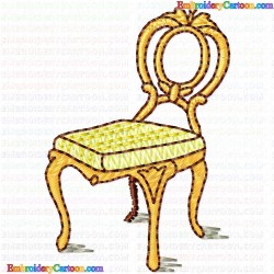 Chairs 42 Embroidery Design